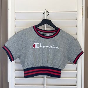 champion cropped t-shirt
